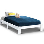 Bed Frame King Single Wooden Base - Pay 50% deposit & we deliver