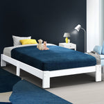 Bed Frame King Single Wooden Base - Pay 50% deposit & we deliver