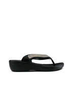 Sturdy Star Flip Flop Black