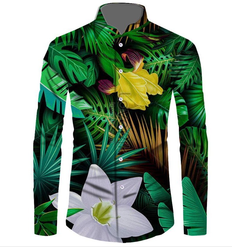 Uique design for Men's Aloha shirt