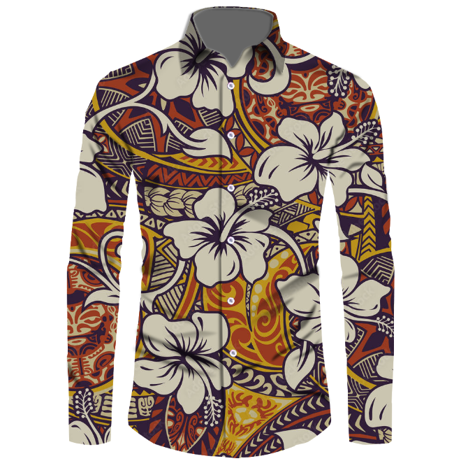 Uique design for Men's Aloha shirt