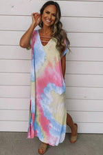 Tie Dye Maxi Dress