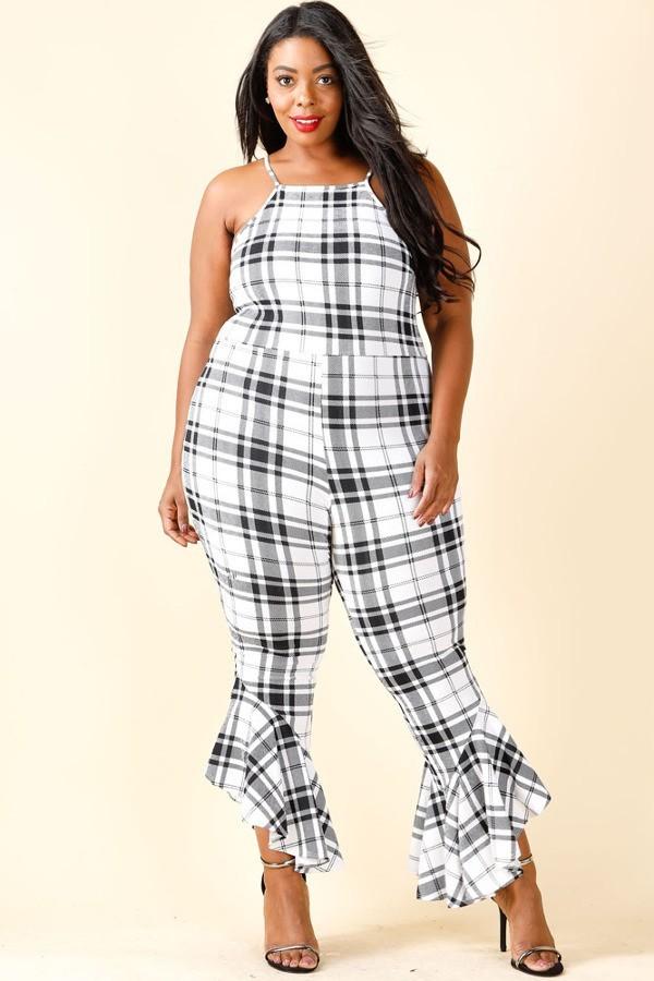 Cadence Ruffle Jumpsuit