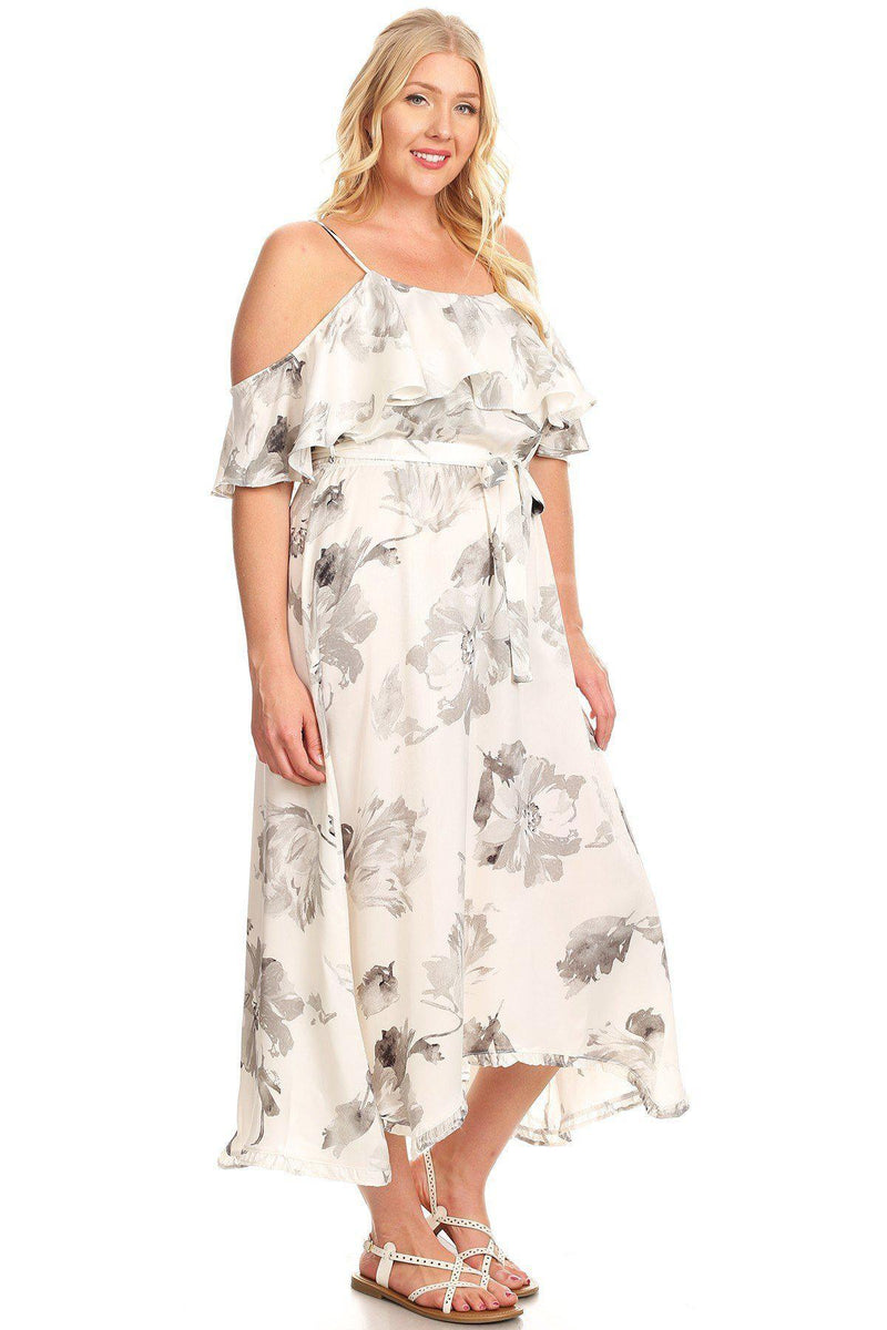 Sylvie Floral Midi Dress