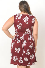 Claudia Floral Empire Dress