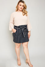 Jemima Striped Skirt