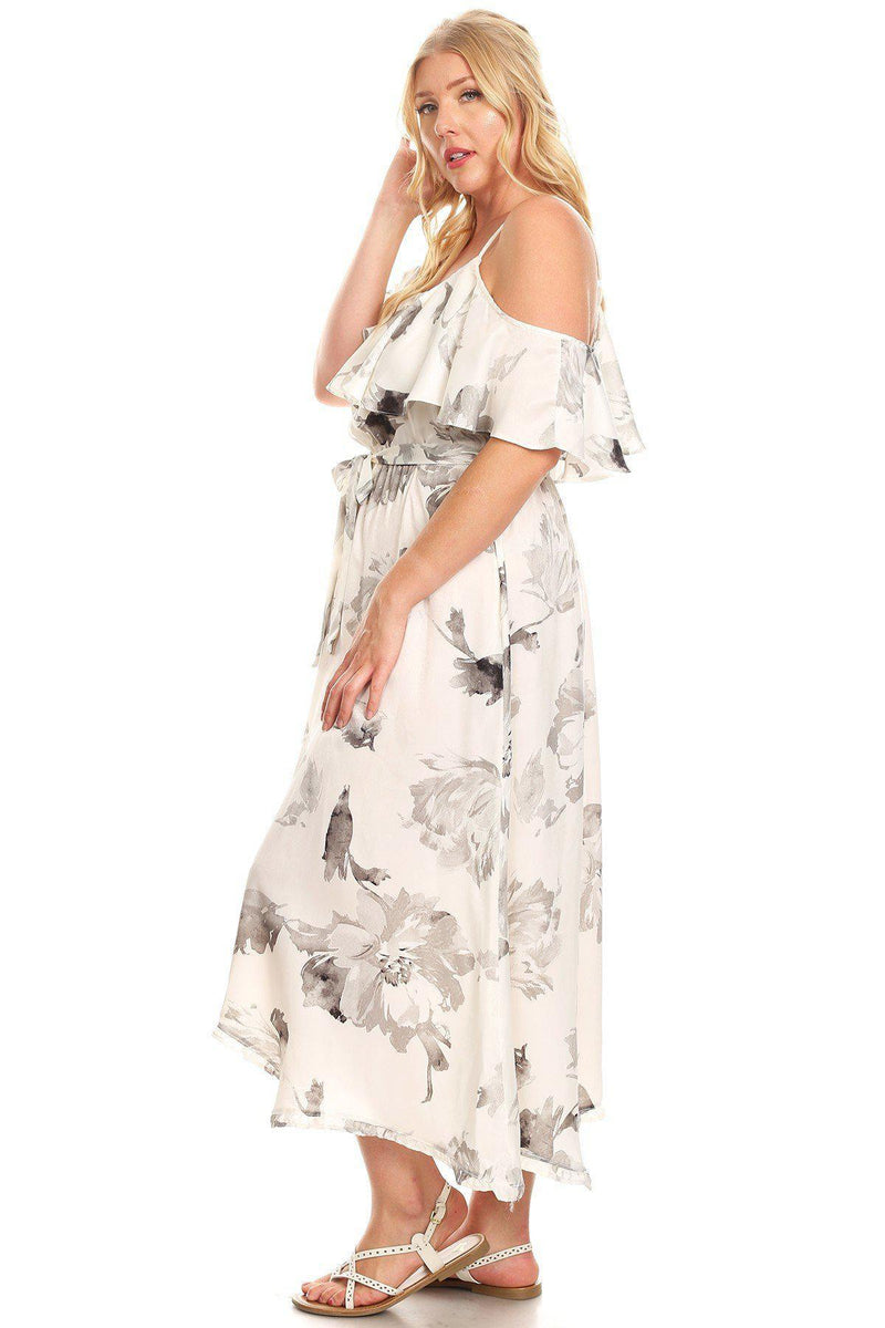 Sylvie Floral Midi Dress