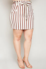 Jemima Striped Skirt