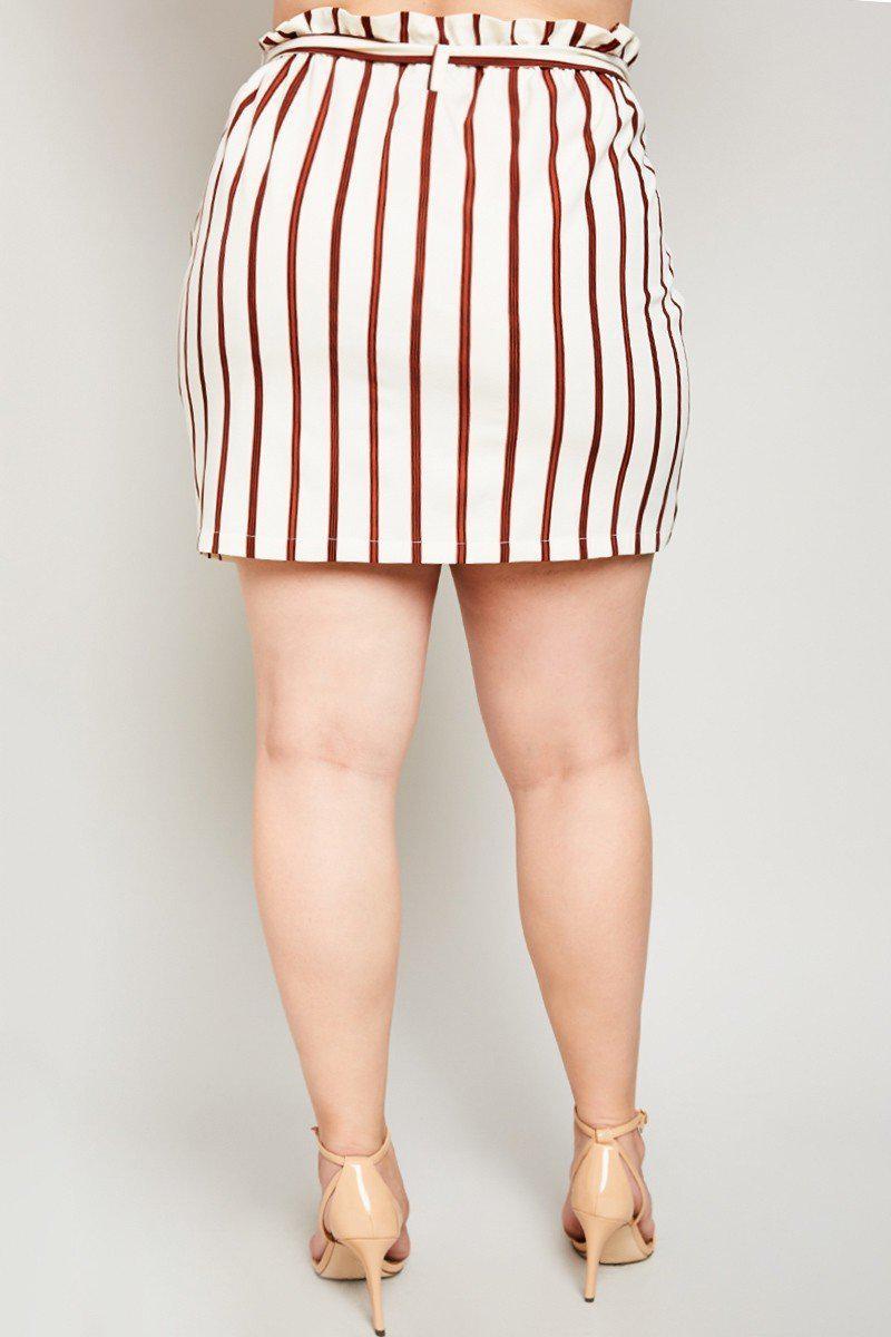 Jemima Striped Skirt