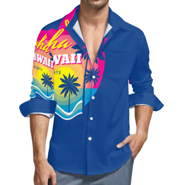 Uique design for Men's Aloha shirt