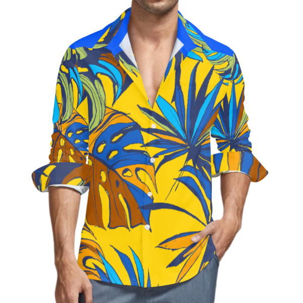 Uique design for Men's Aloha shirt