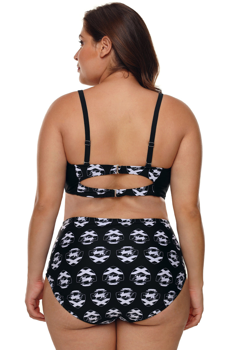 Catch Your Label Stylish Two-piece  Plus Size Bathing Suit