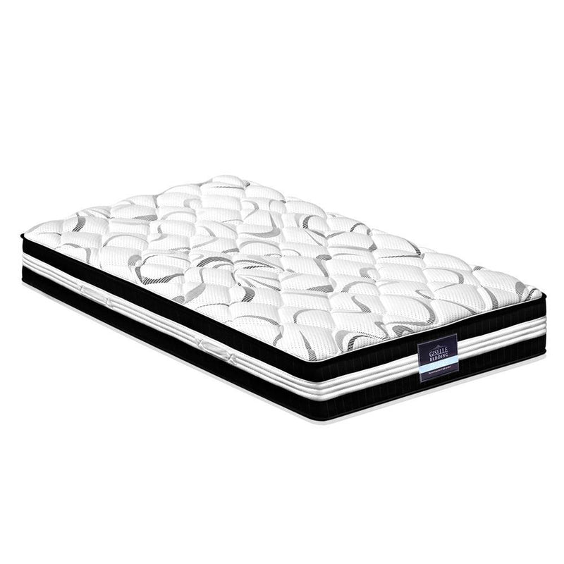 Giselle Bedding Single Size Euro Spring Foam Mattress