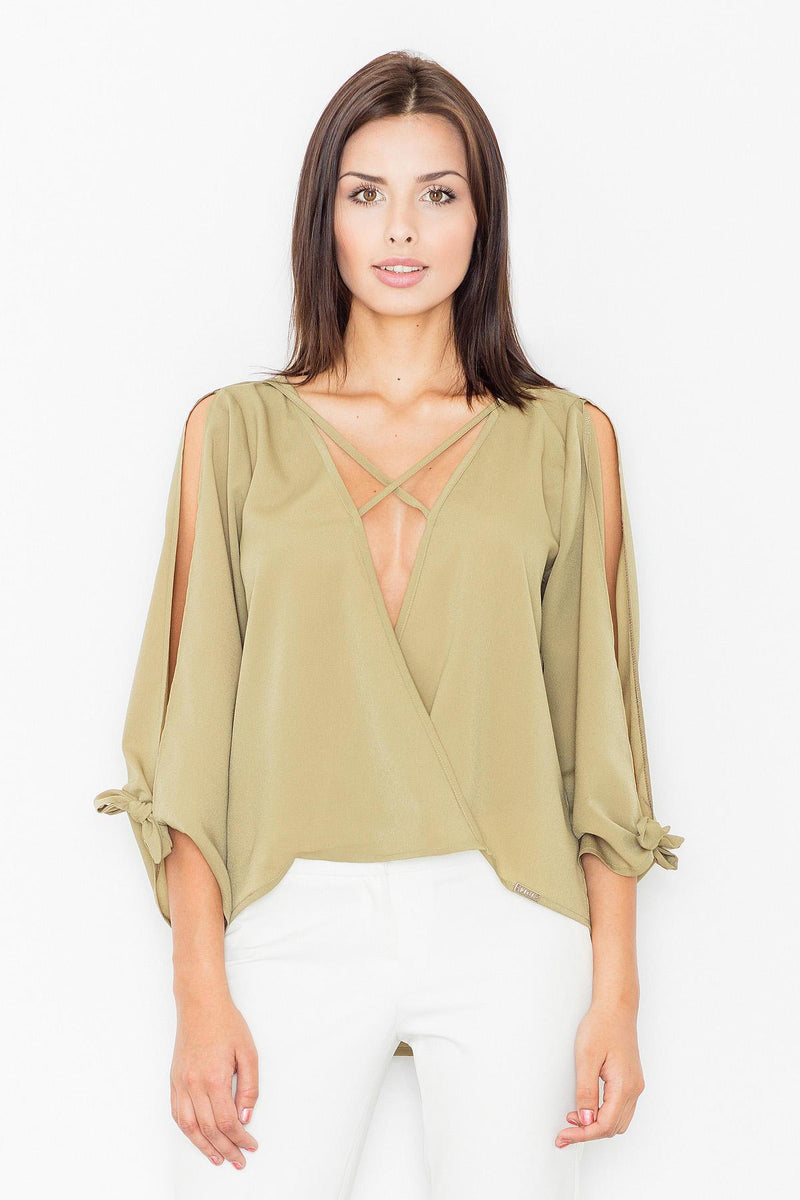 Olive Figl Blouses