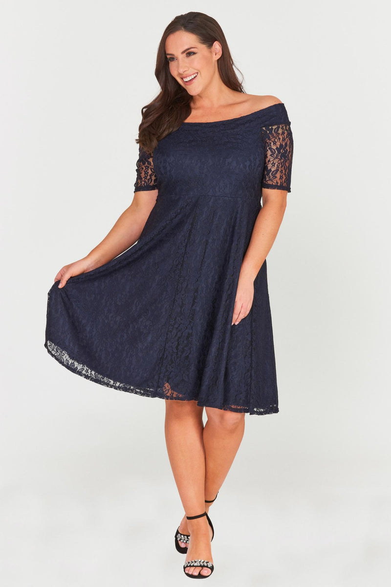 Madalyn Lace Midi Dress