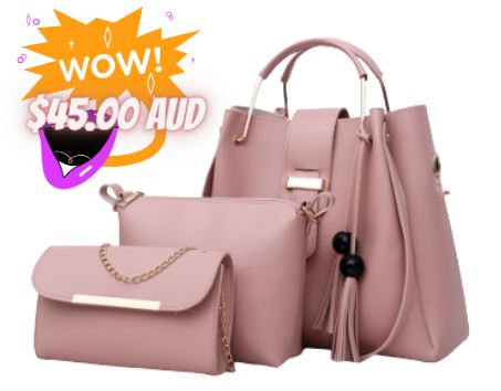 Beautiful 3 x sets - handbags for ladies. Affordable price.