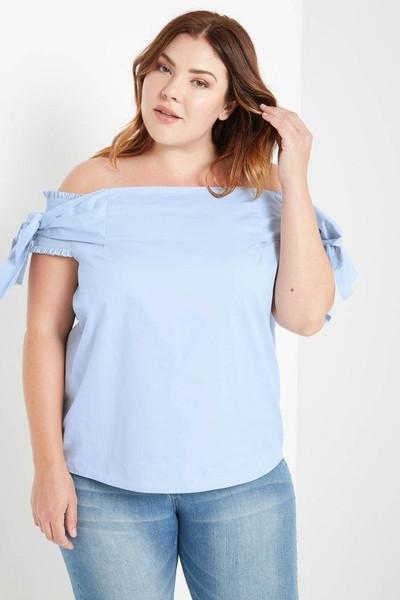 Janey Bow Tie Top