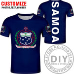 SAMOA t shirt diy free custom made name