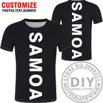 SAMOA t shirt diy free custom made name