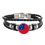 Elfin Samoa Flag Bracelets Classic