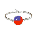 New Western Samoa Flag Bangles