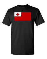 Tonga Country Flag Adult DT T-Shirt Tee S High Quality