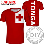 TONGA t shirt diy free custom made name number