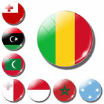 Mali Flag 30 MM Fridge Magnet  Tonga