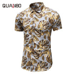 New Arrival Print Short Sleeve Hawaiian Shirt