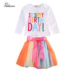 Pudcoco Girl Suits 1Y-6Y Baby Girl