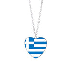 Samoa flag necklace