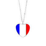 Samoa flag necklace