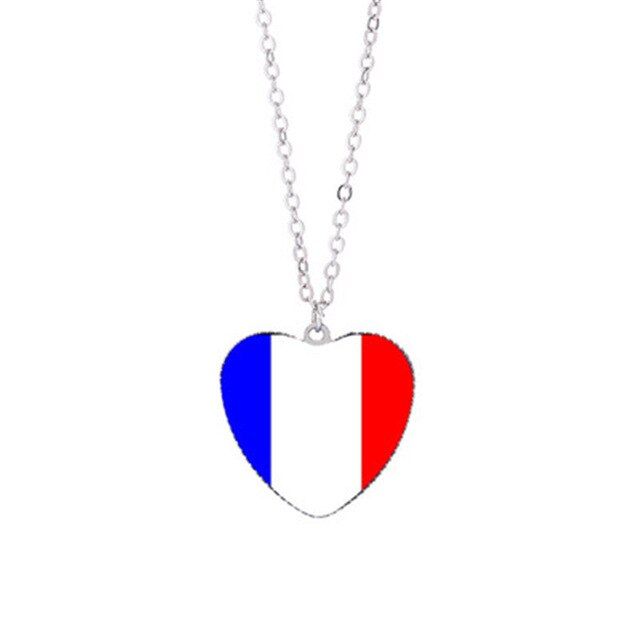 Samoa flag necklace