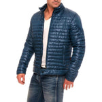 Men Winter Casual Thick Padded Jacket Zipper Slim