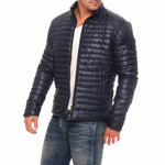 Men Winter Casual Thick Padded Jacket Zipper Slim