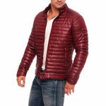 Men Winter Casual Thick Padded Jacket Zipper Slim