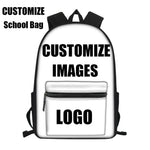 Canvas School Bags Poly design