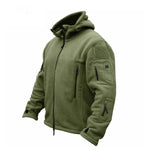 Military Men Fleece Tactical Jacket Overcoat Men Outdoor