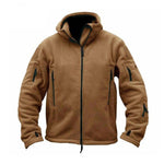 Military Men Fleece Tactical Jacket Overcoat Men Outdoor