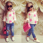 Girls suit Fashion children's clothing sets