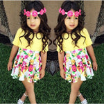 Girls suit Fashion children's clothing sets