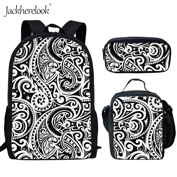 Polynesian Traditional Tribal School Bags