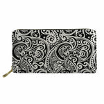 Women Leather Wallets Polynesian Style