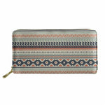 Women Leather Wallets Polynesian Style