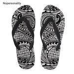 No personality Men Flip-flops Polynesian Design