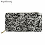 Nopersonality Polynesian Style Women Leather wallet