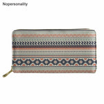 Nopersonality Polynesian Style Women Leather wallet