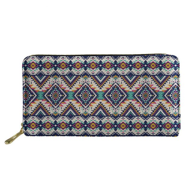 Long Wallets Colorful Polynesian style