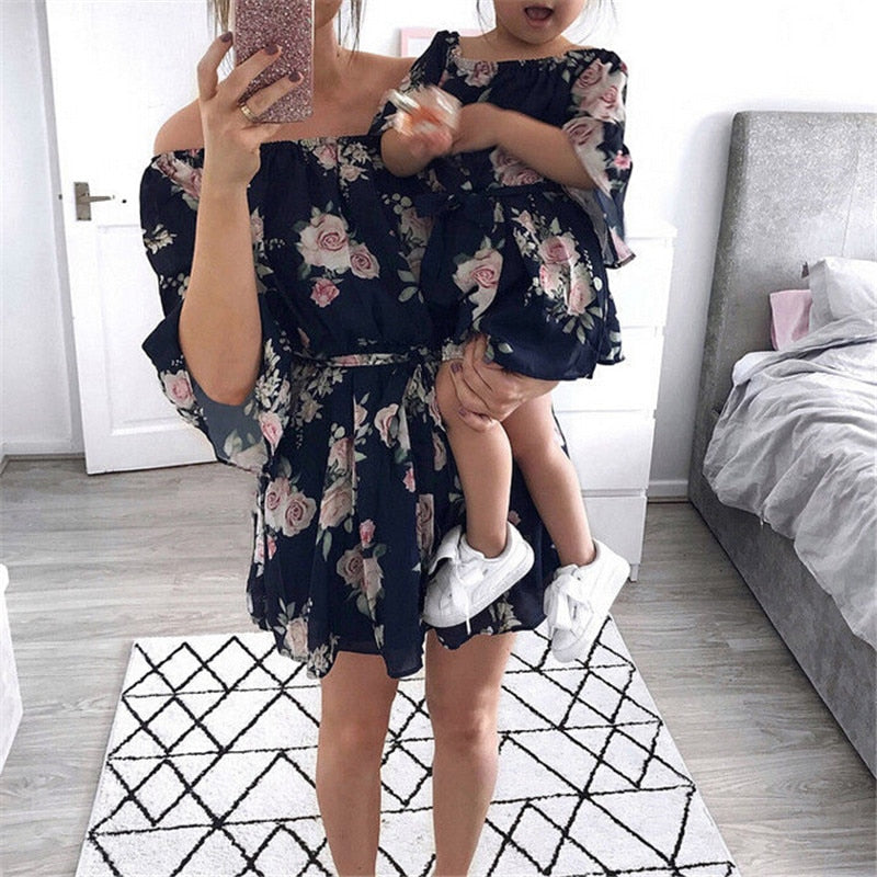 Mother Daughter Dress Family