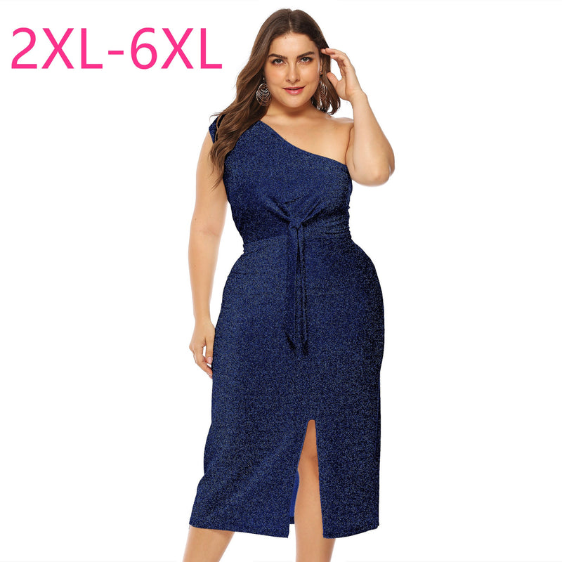 2020 summer new plus size long dress